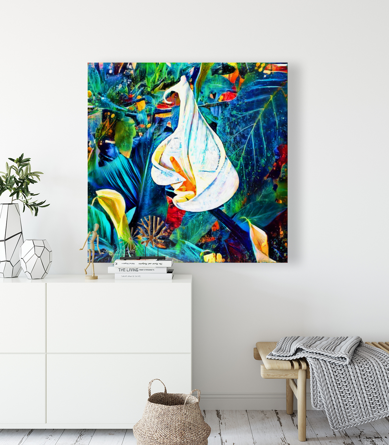 Colourful Calla Lily Reproduction