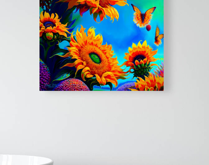 Sunflower Dream Reproduction