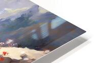 Wallflowers HD Metal print