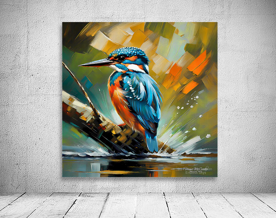 Kingfisher Wall Preview