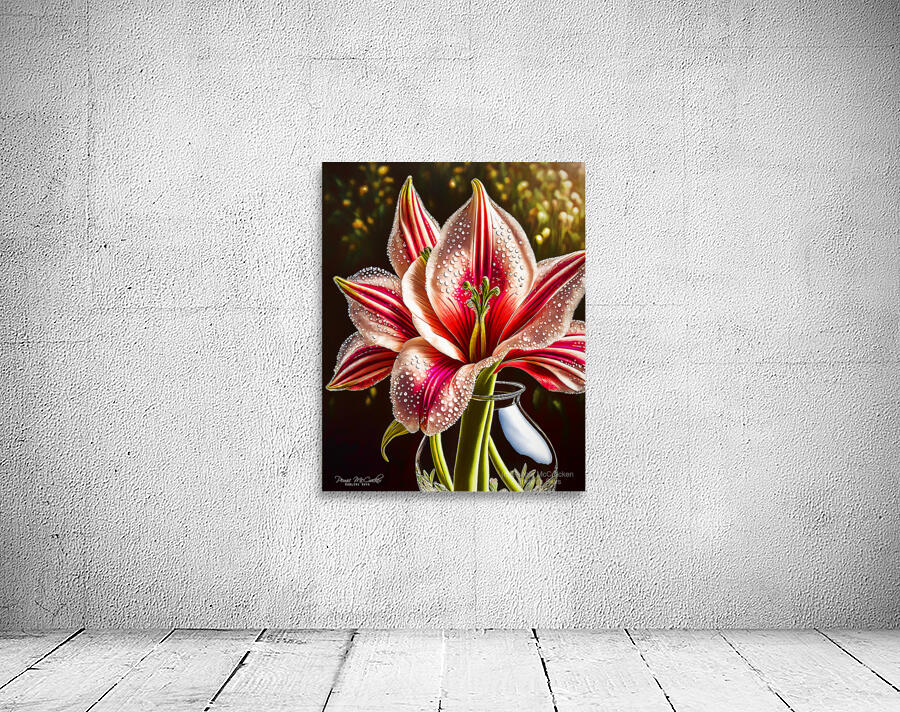 Stargazer Lily Wall Preview