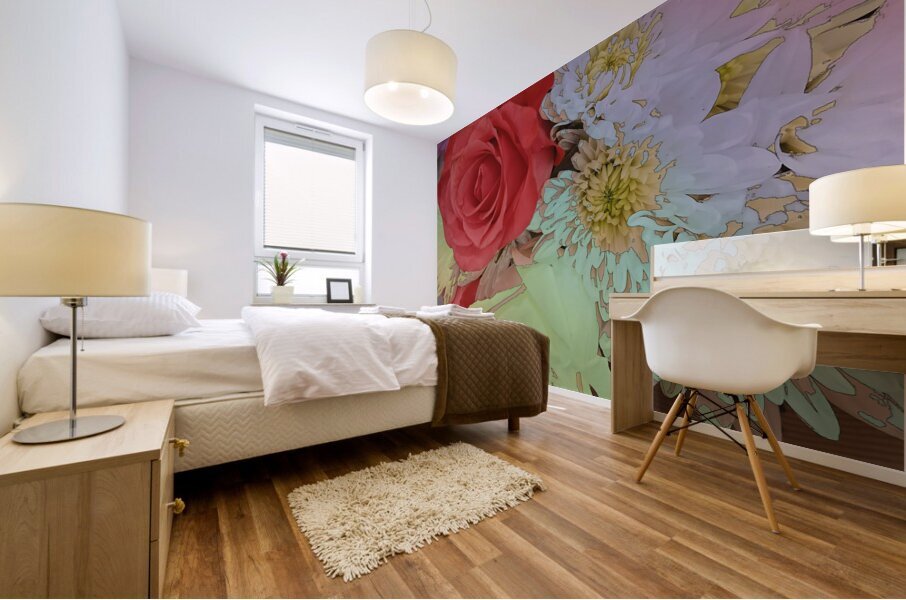 Flower arrangement 5 Mural print