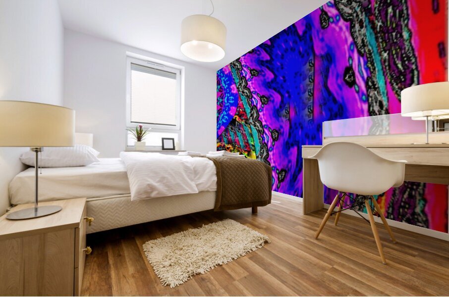 Schild Mural print