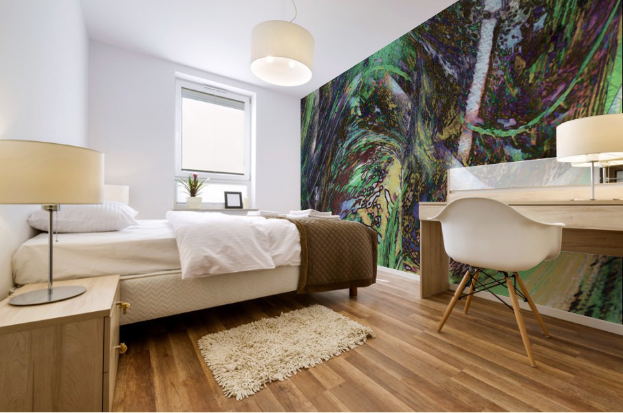 Woher Mural print