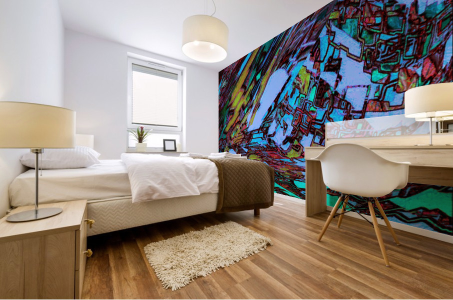 Dawnia Mural print