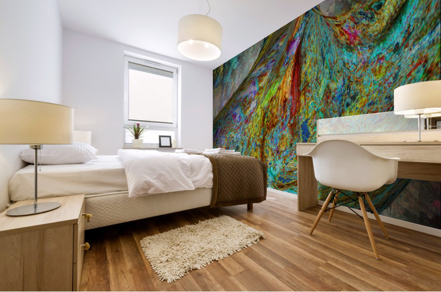 Minda Li Mural print
