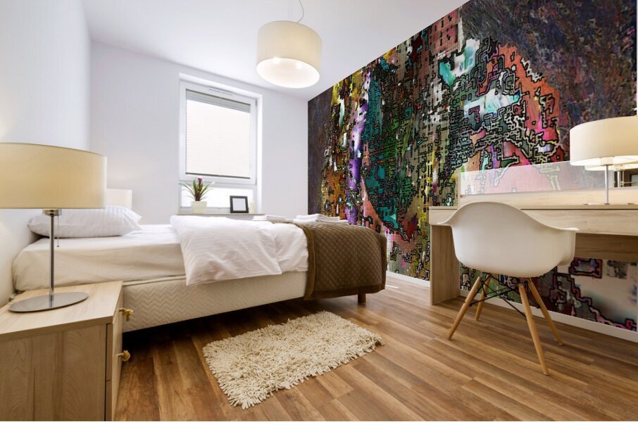 Drum Castle Mural print