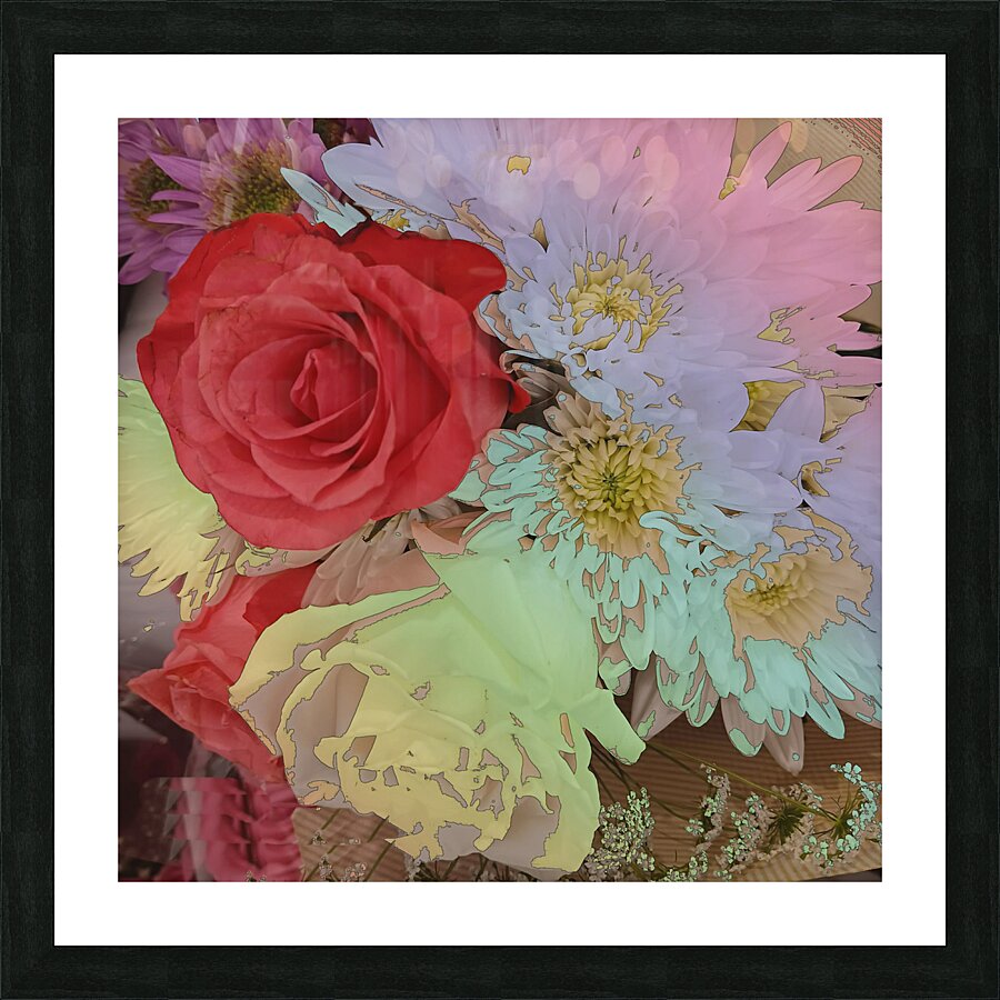 Flower arrangement 5 Picture Frame print