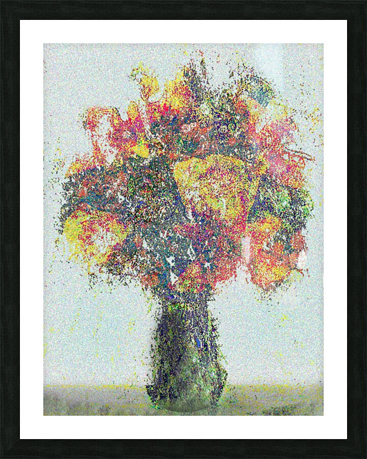Flowers for Sheila Picture Frame print