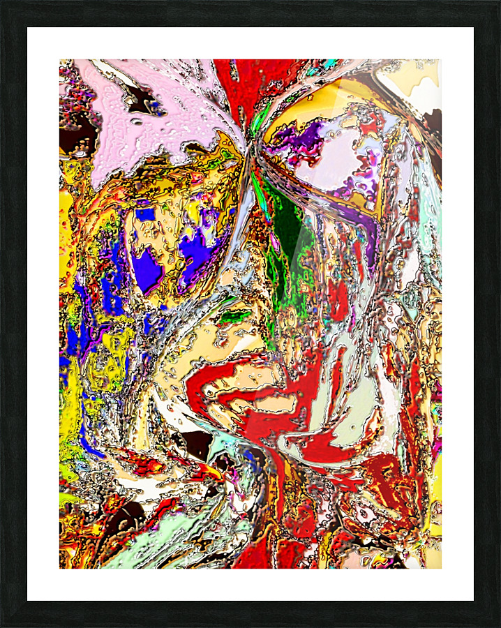 Briques Picture Frame print