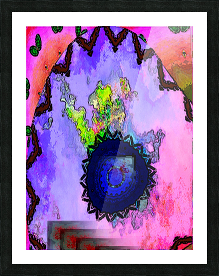 Draussen Picture Frame print