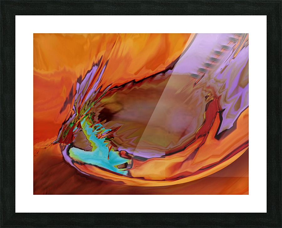 Stubbed toe Picture Frame print