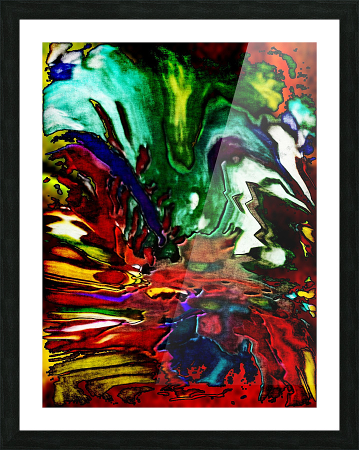 Stormy thoughts Picture Frame print