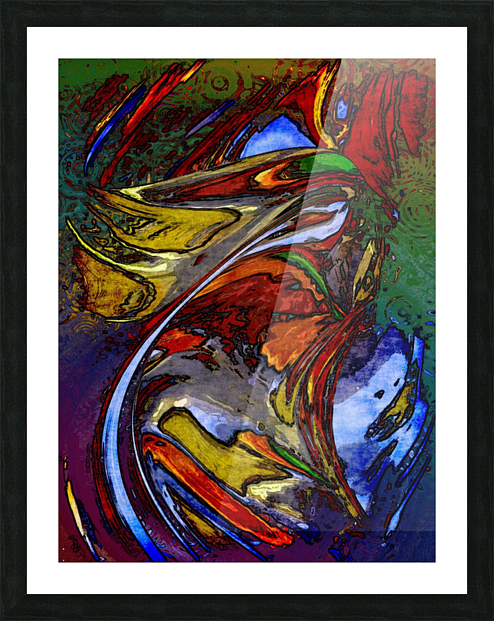 Omabird Picture Frame print