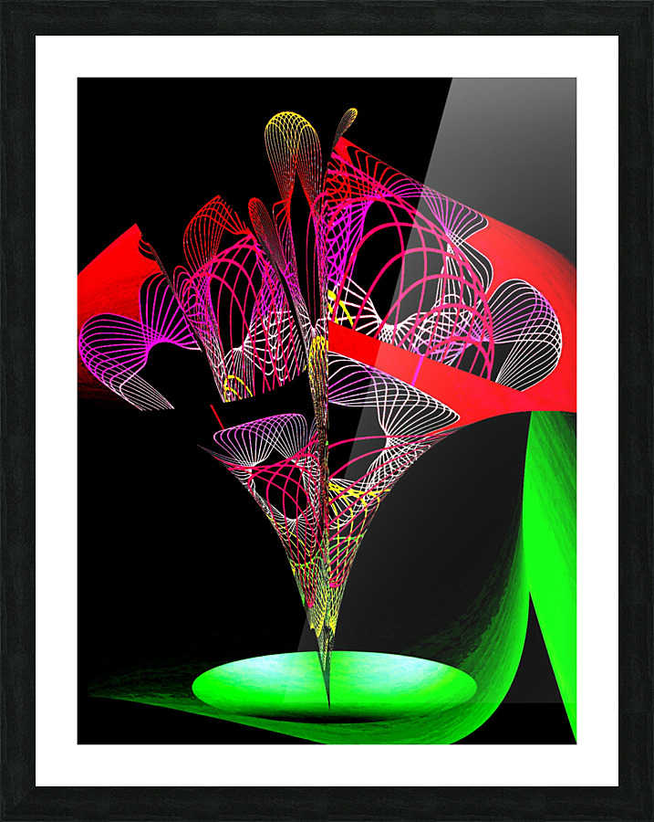 Linien Picture Frame print