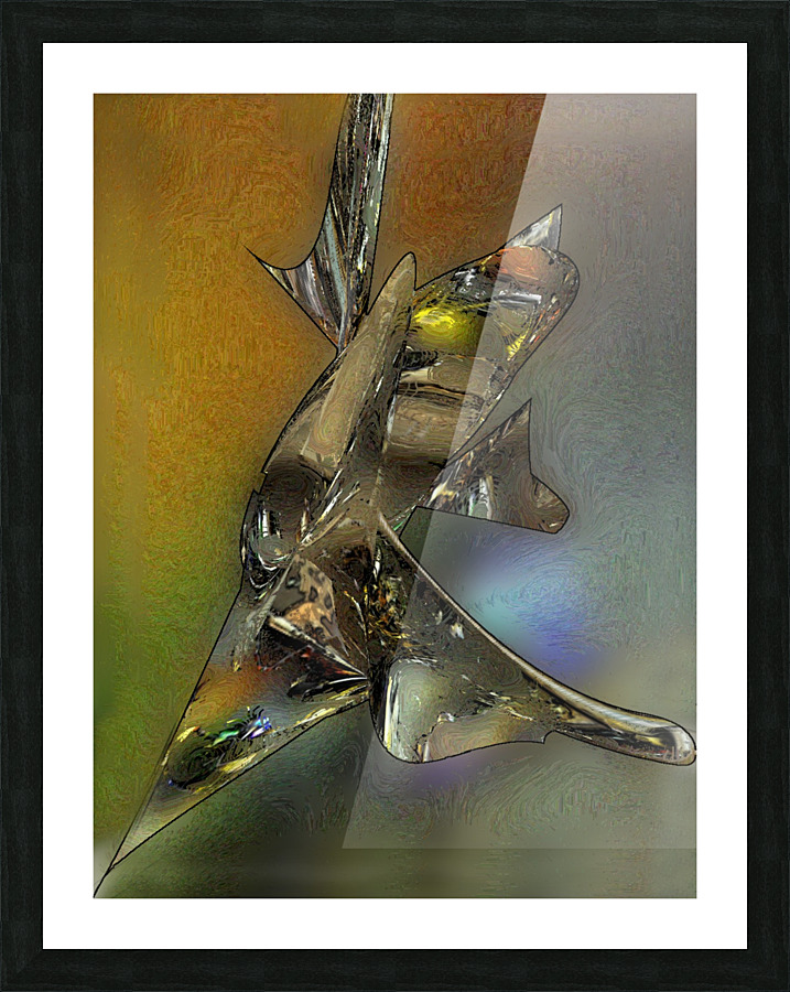 The humans call it dancing Picture Frame print
