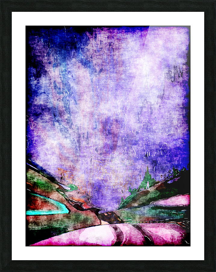 On the road again Picture Frame print