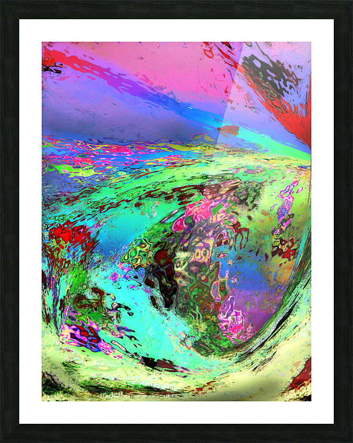 Triddle Picture Frame print