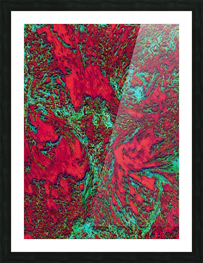 Porploi Picture Frame print