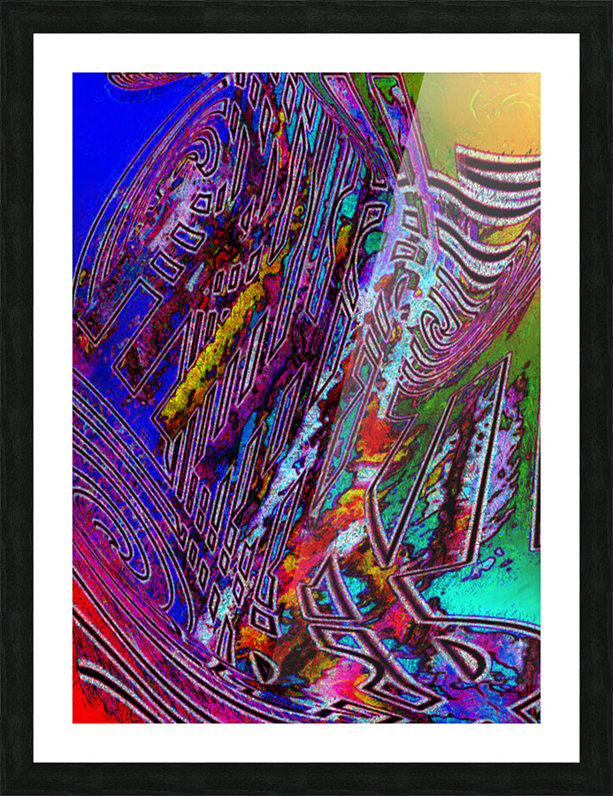 Paridot Picture Frame print