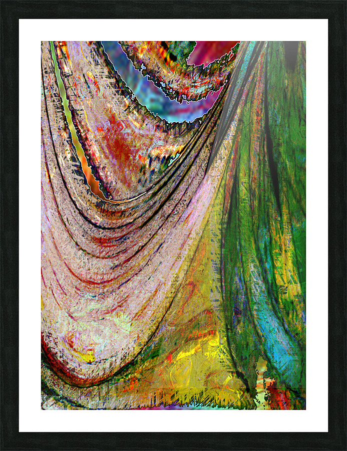 Drapes Picture Frame print