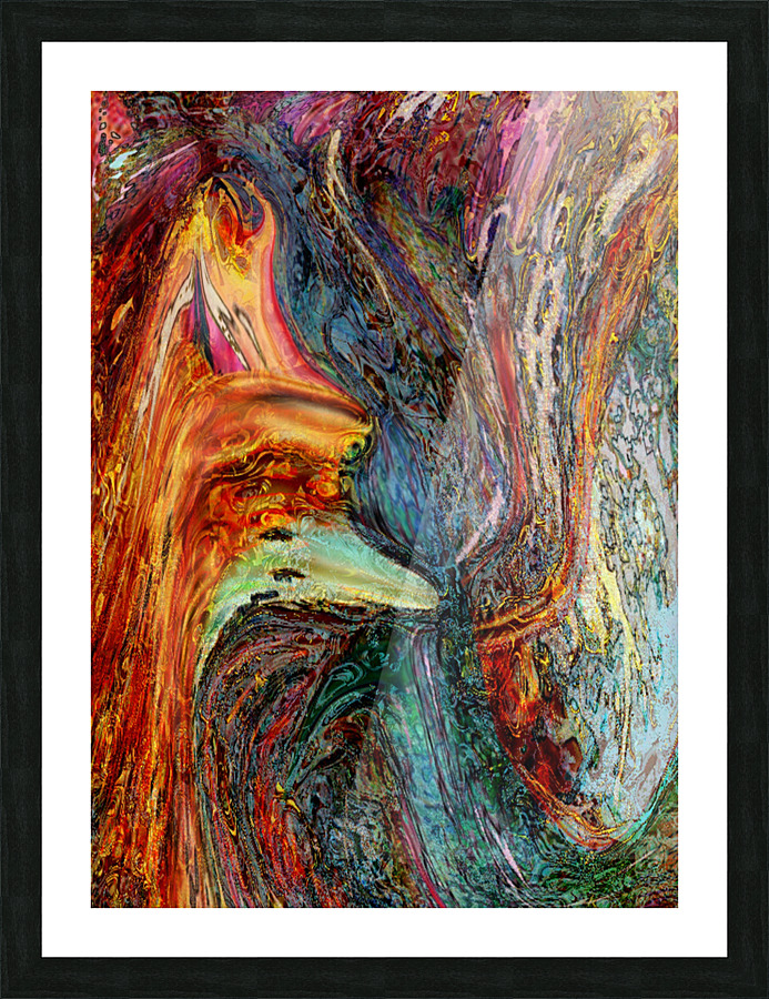 Anxios Picture Frame print