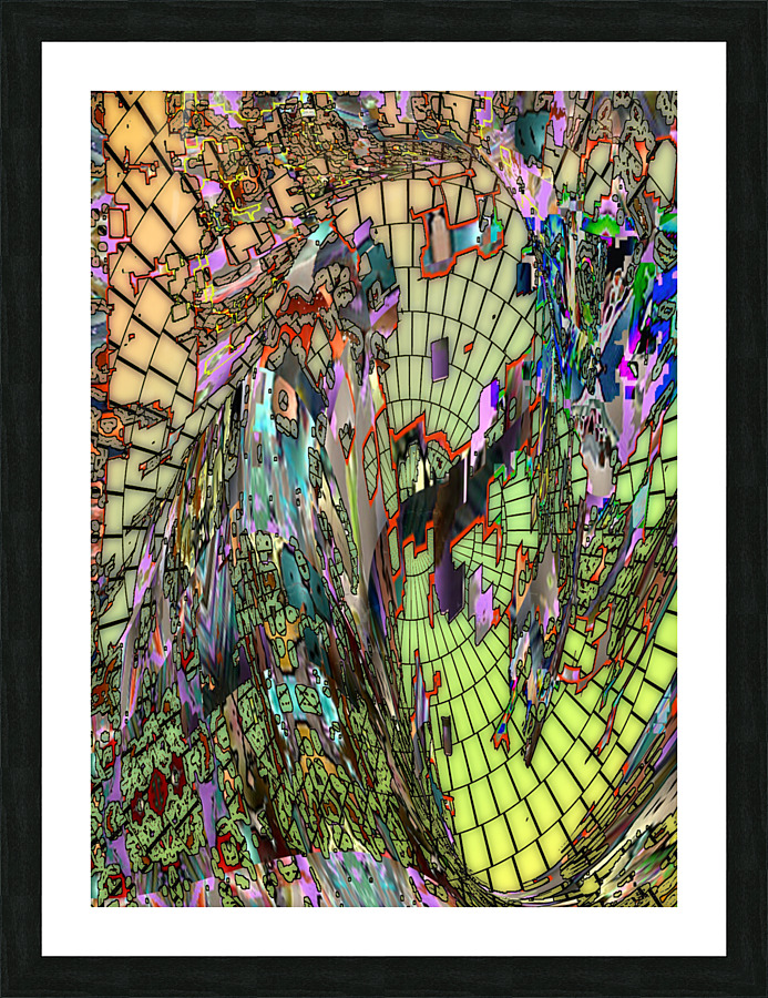 Zerdali Picture Frame print