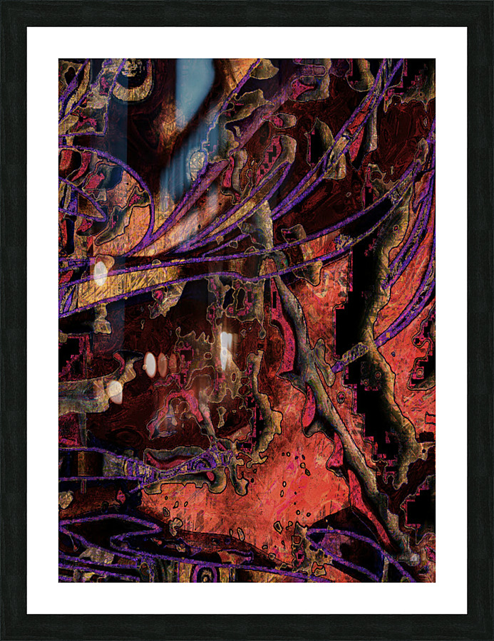 Tarkus Picture Frame print