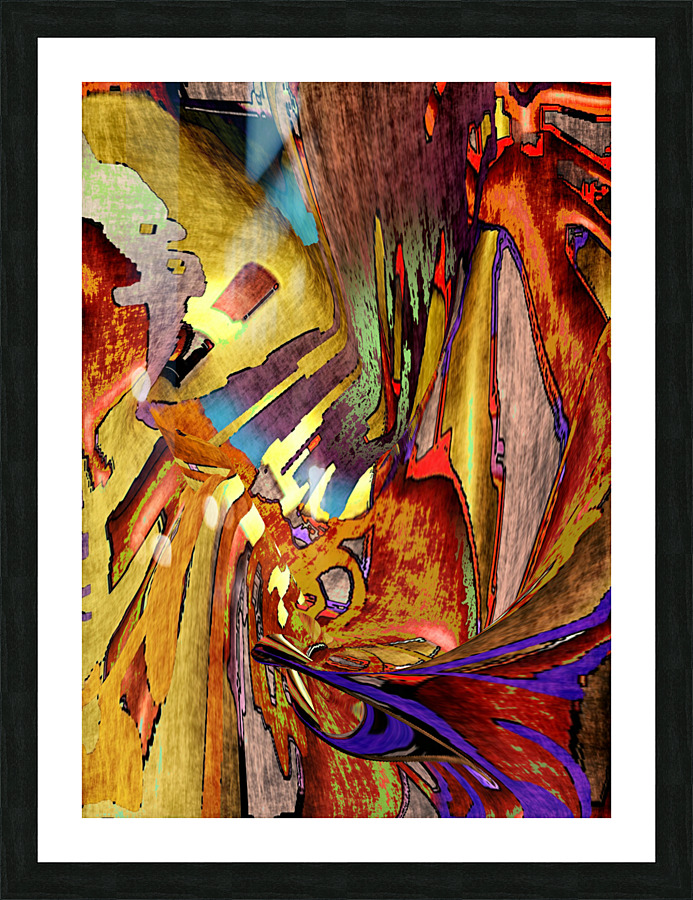 Flaggi Picture Frame print