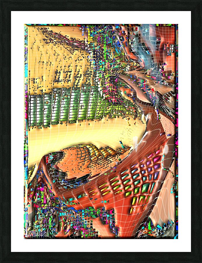 Paradu Picture Frame print