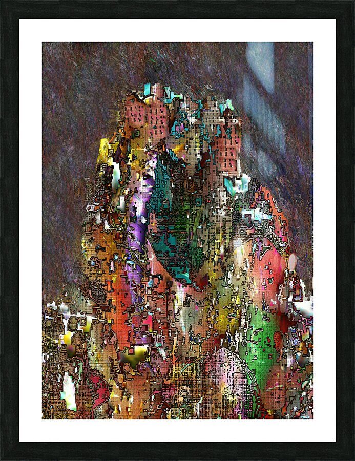 Drum Castle Picture Frame print