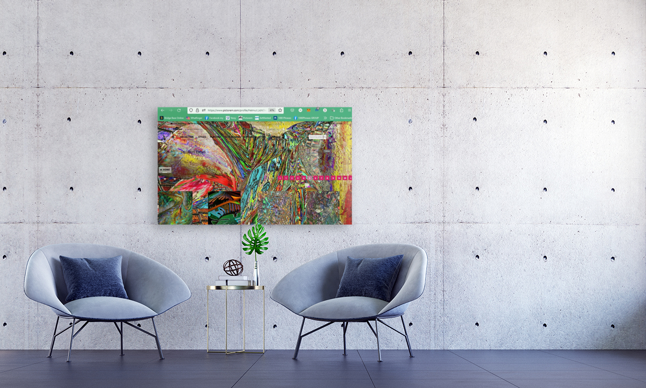 Confusing artist page larger Reproduction