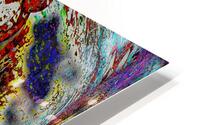 Fire peak HD Metal print