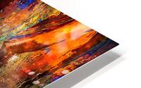 The partys over HD Metal print