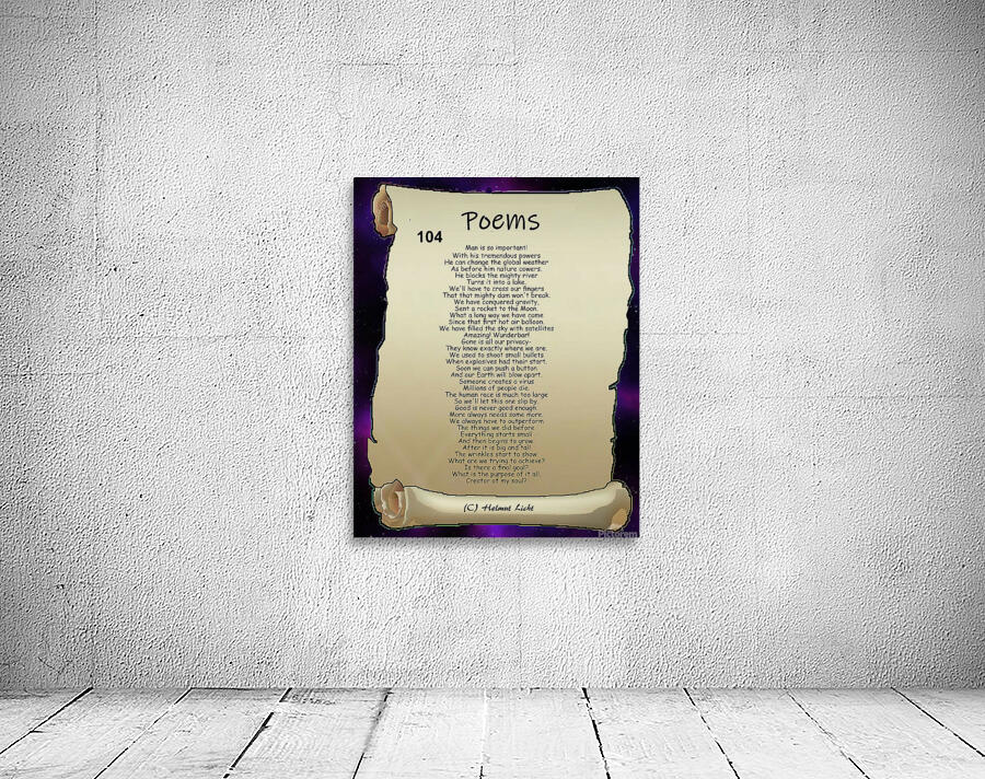 104 The purpose of my soul Wall Preview