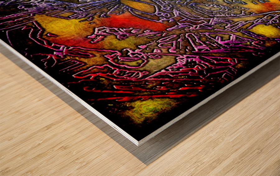 Fleidaloom Wood print