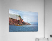 Red Coastline of Cape Bear PEI Acrylic Print