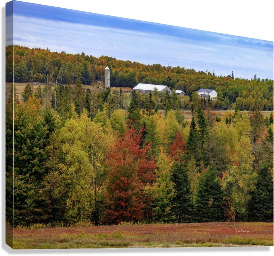 Peake s in the Fall Canvas Print