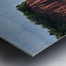 Red Coastline of Cape Bear PEI Metal print