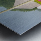 Foggy Day on the Farm Metal print