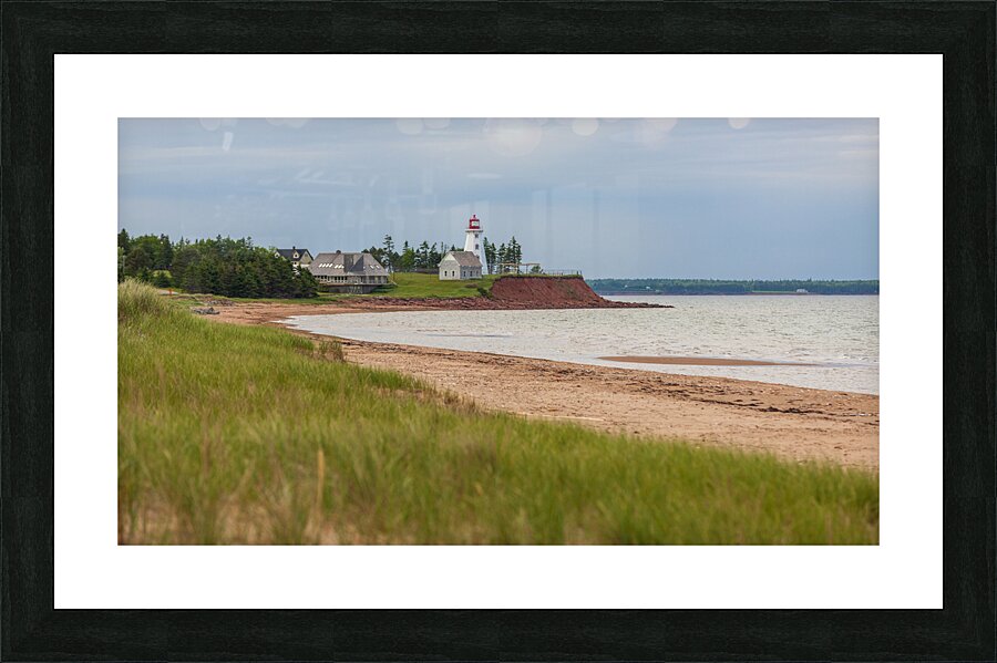 Fall Evening at the Beach Picture Frame print
