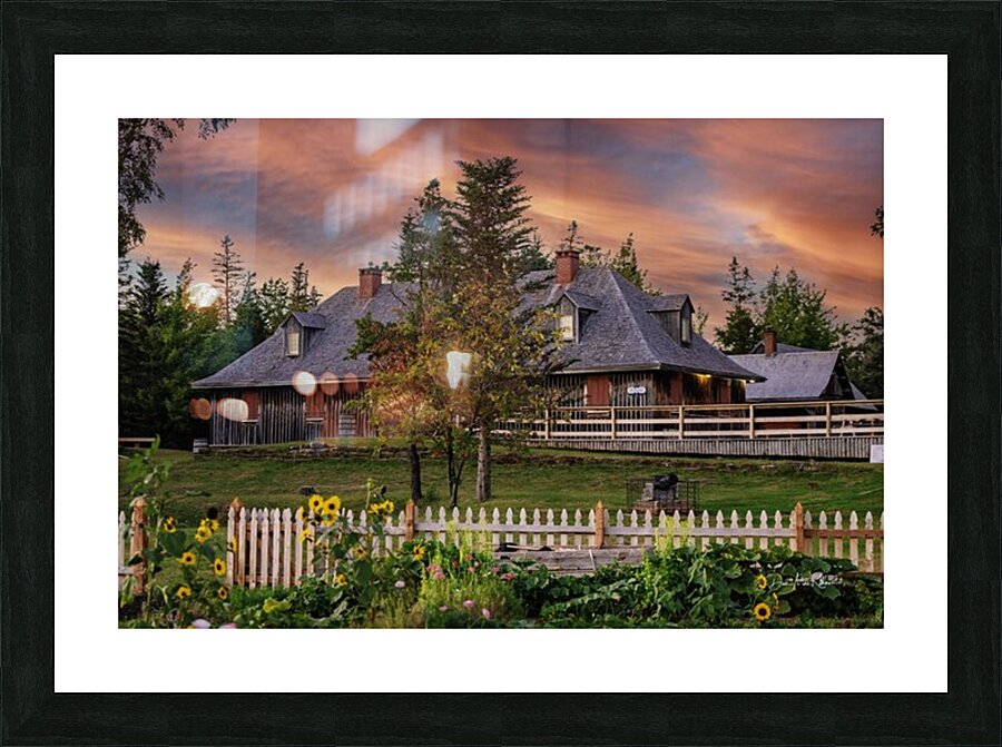 Evening at Roma Picture Frame print