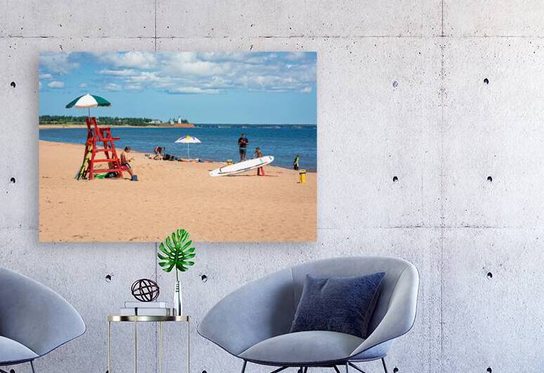 Beach day at Panmure Island PEI by Dan MacKinnon