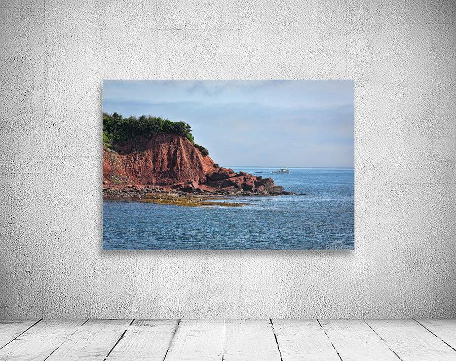 Red Coastline of Cape Bear PEI Wall Preview