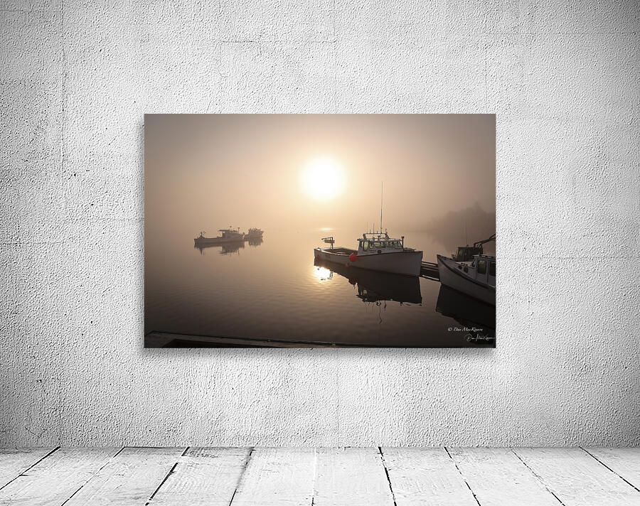 Foggy Day on the River Wall Preview