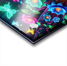 Garden flowers in bright colors 10 Acrylic print