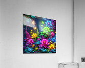 Garden flowers in bright colors 18 Acrylic Print