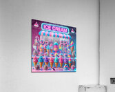 Colorful ice cream 3 Acrylic Print