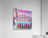 Colorful ice cream 6 Acrylic Print
