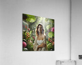 girl in the field 2 Acrylic Print